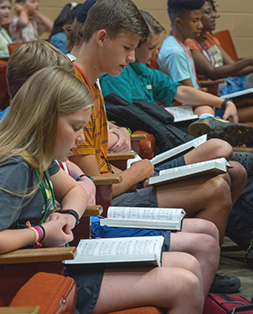 Students Singing