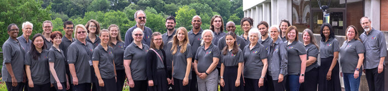 Faculty in gray shirts