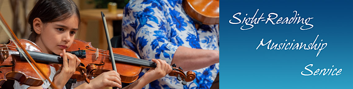 child playing violin