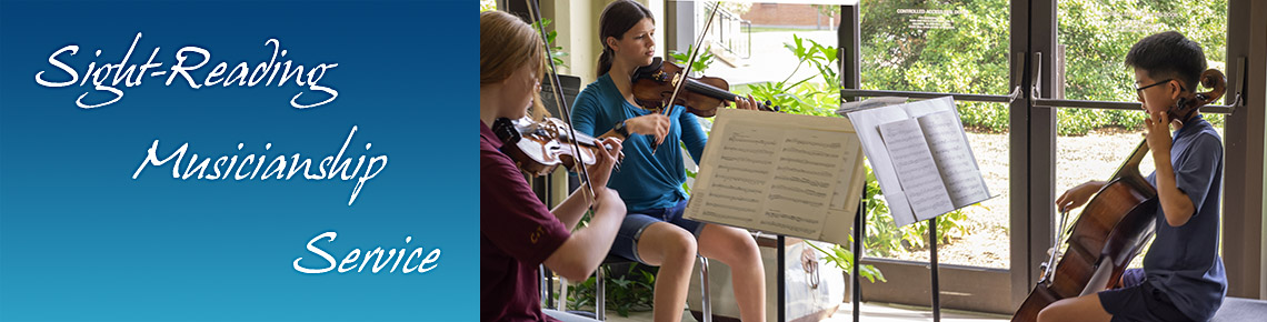 Children playing violins and cello