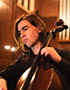 young man playing cello