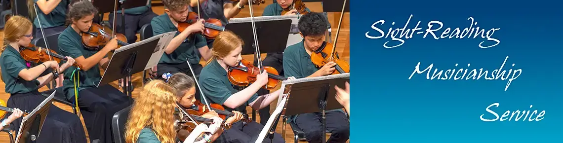 children playing violins